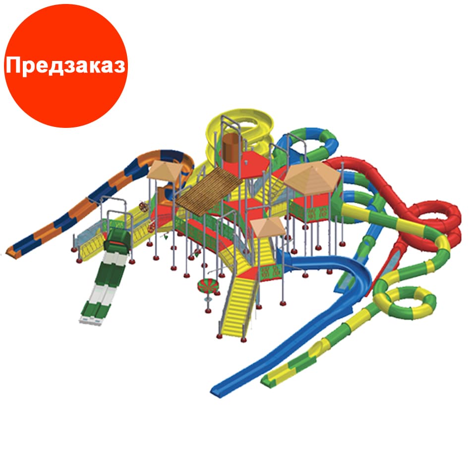 Комплекс водяних горок Arihant WAPS 11А (28.6х28.6 м)