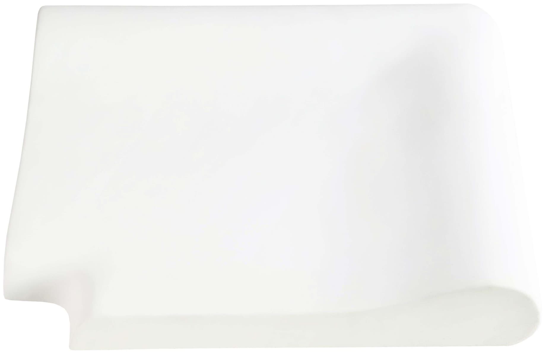 Кутовий копінговий камінь Aquazone зовнішній, 320x400x50-25 мм (білий)