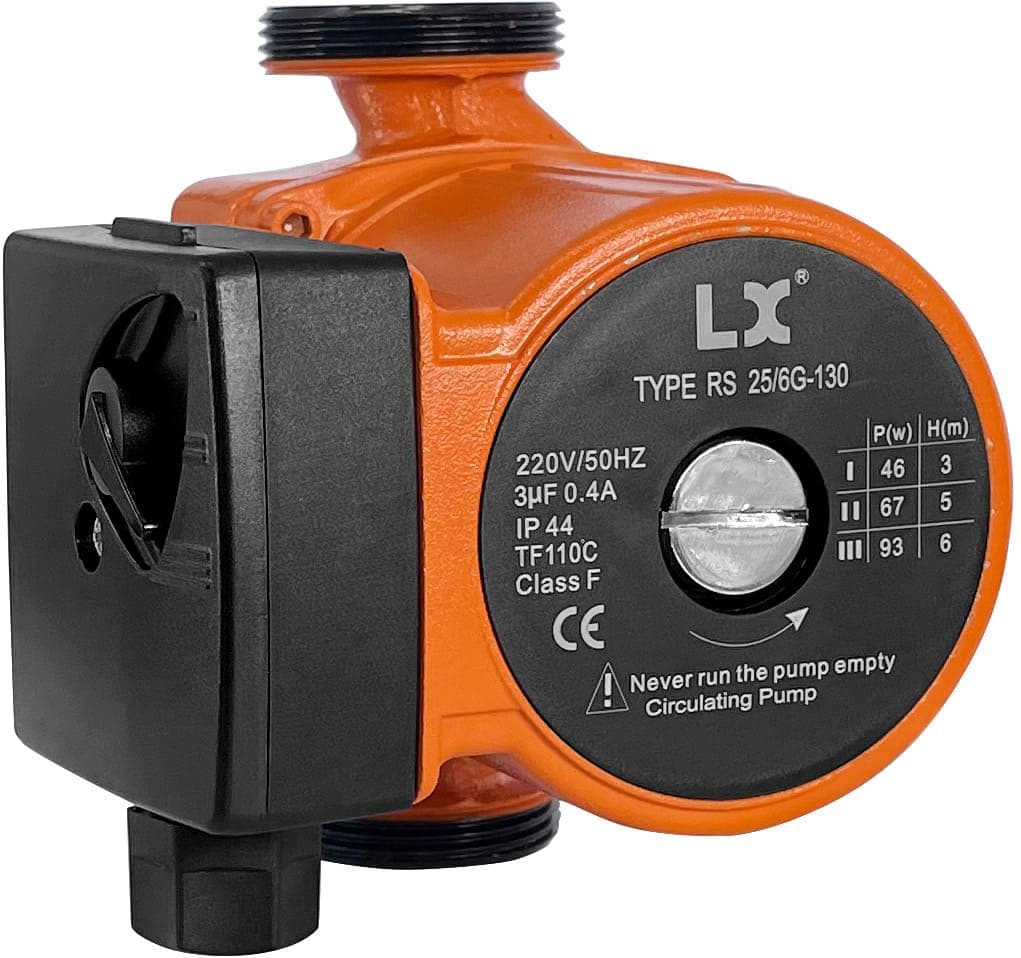 Насос циркуляційний Aquaviva LX GPD25-8S-180 (220 В, 4.8 м3/год), зі змінною швидкістю