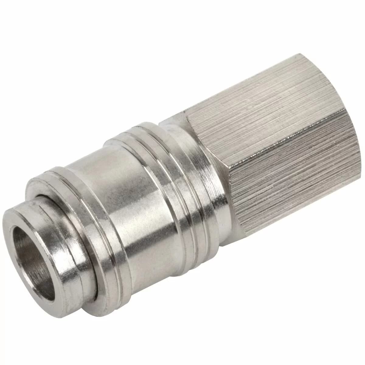 Швидкороз'ємне з'єднання Aquaviva з внутрішньою різьбою та виходом під магістраль