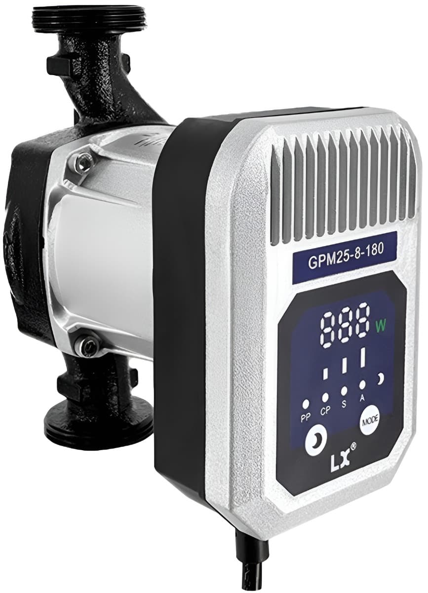 Енергозберігаючий циркуляційний насос Aquajoy GPM20-6-130, із частотним регулюванням та керуванням ШІМ