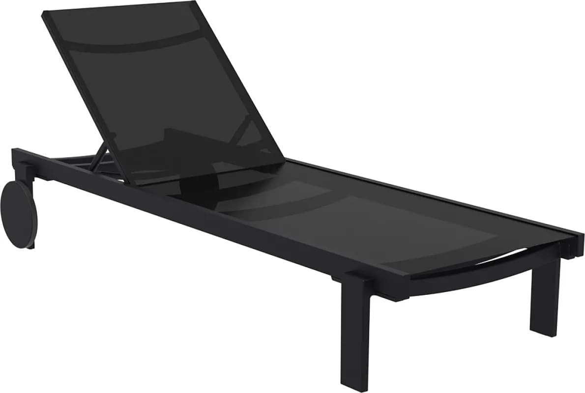 Шезлонг Aquajoy Casablanca, чорний