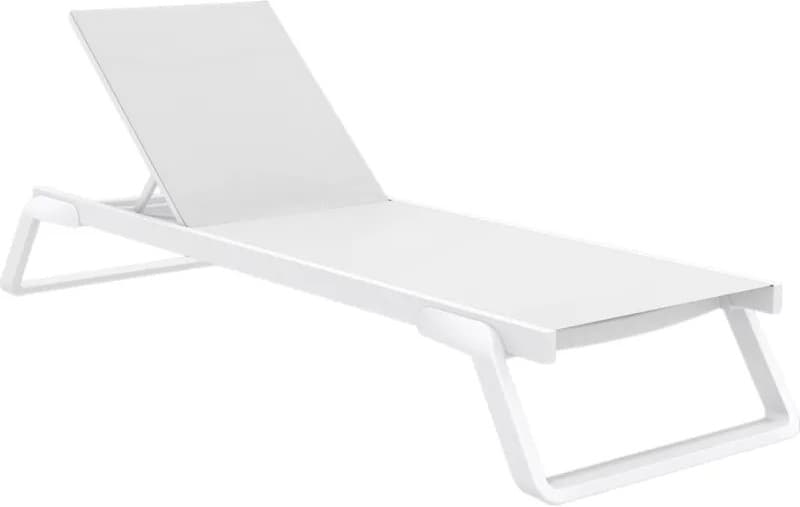 Шезлонг Aquajoy Tropic, білий