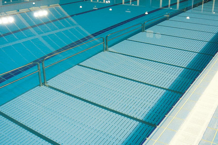 Платформа для зменшення дна басейну Golfinho E5197.2 (250x100 см, AISI-316), стандартна