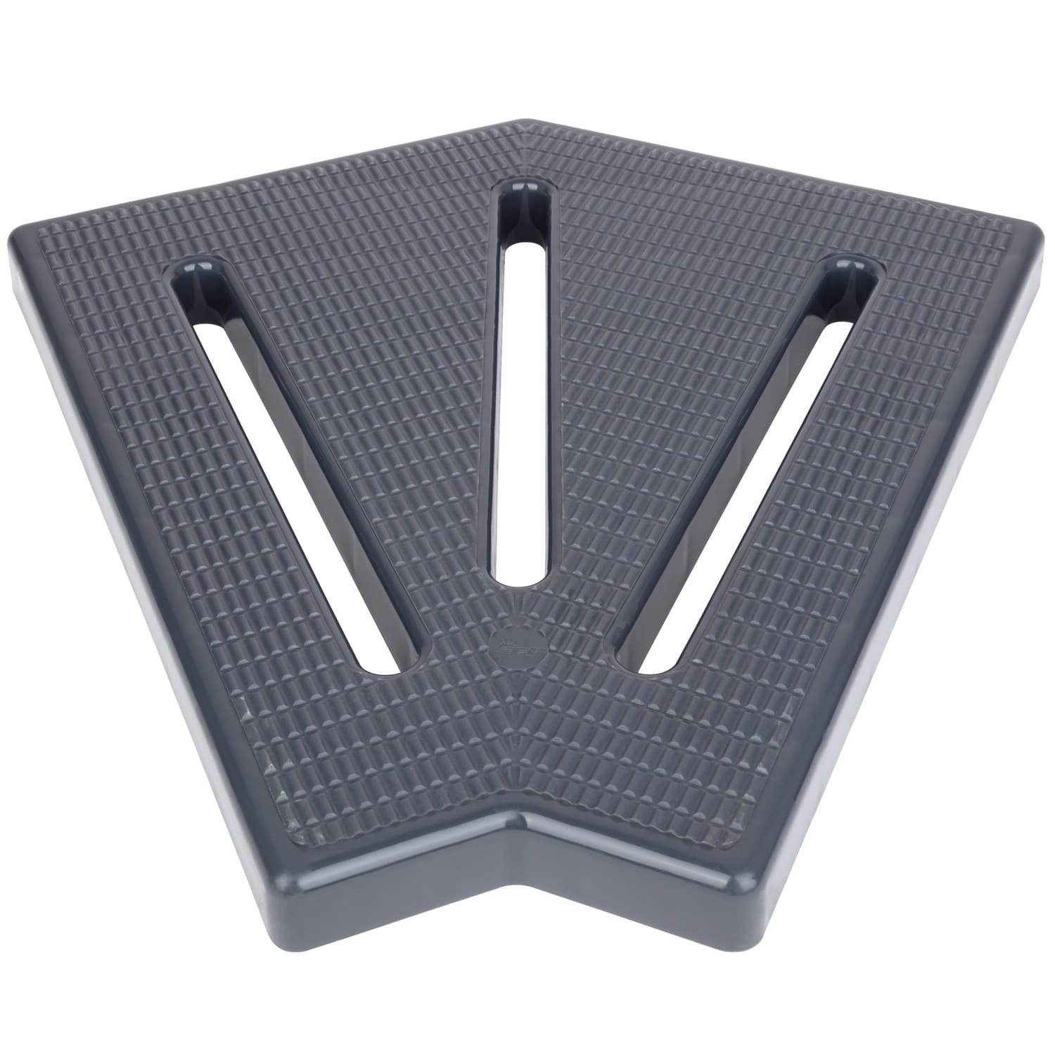 Кутовий елемент Aquaviva KKG-30-2 Classic для переливної решітки, 45°, 295х25 мм (сірий)