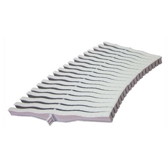 Переливна решітка Kripsol NMC 2520.C з центральним з'єднанням 245х20 мм